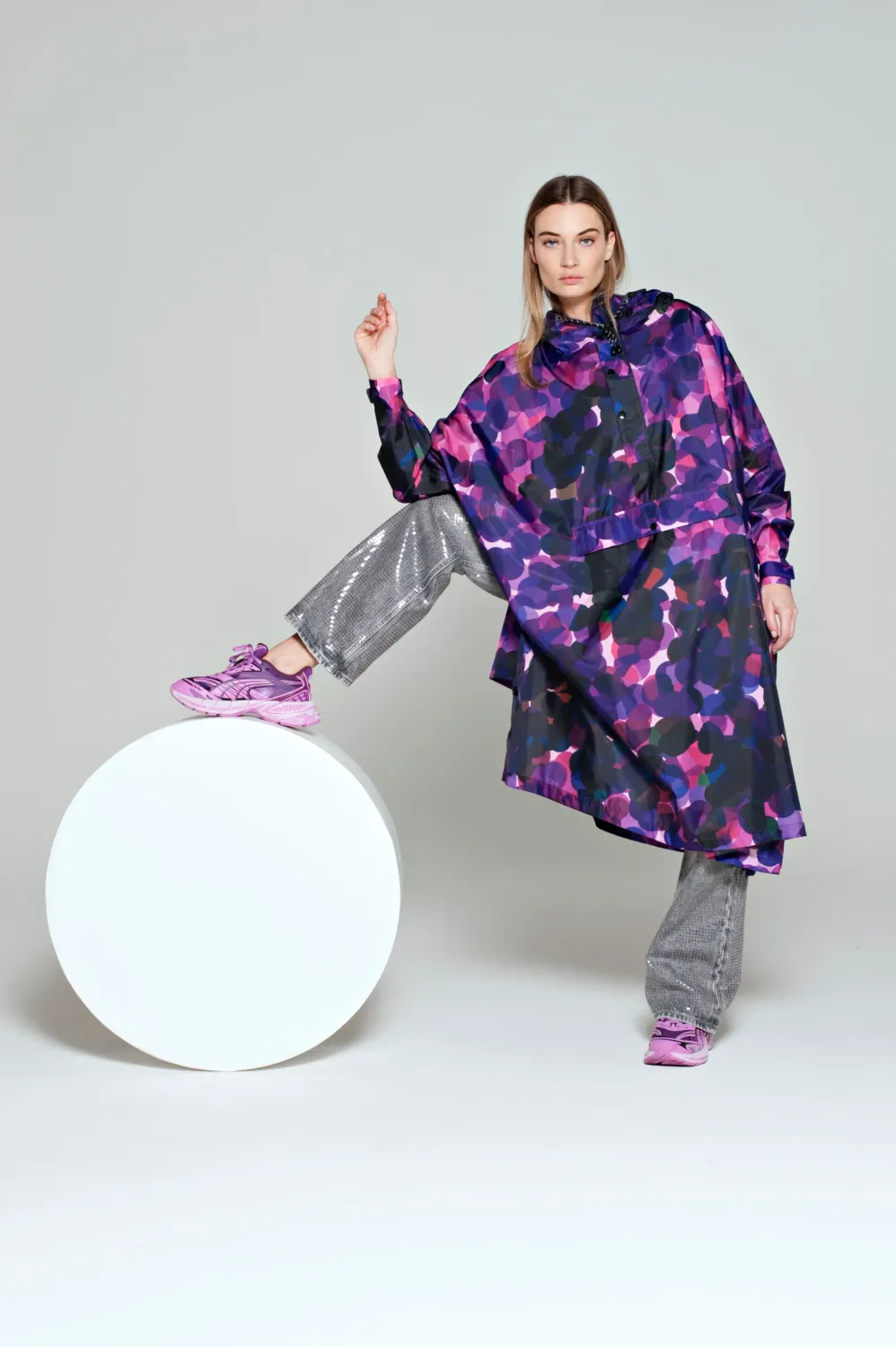 Rainkiss regenponcho, City lights
