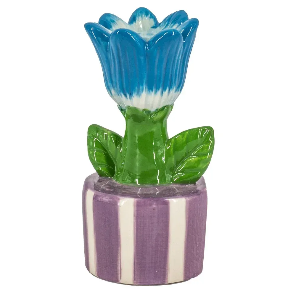 Kandelaar tulp stripes