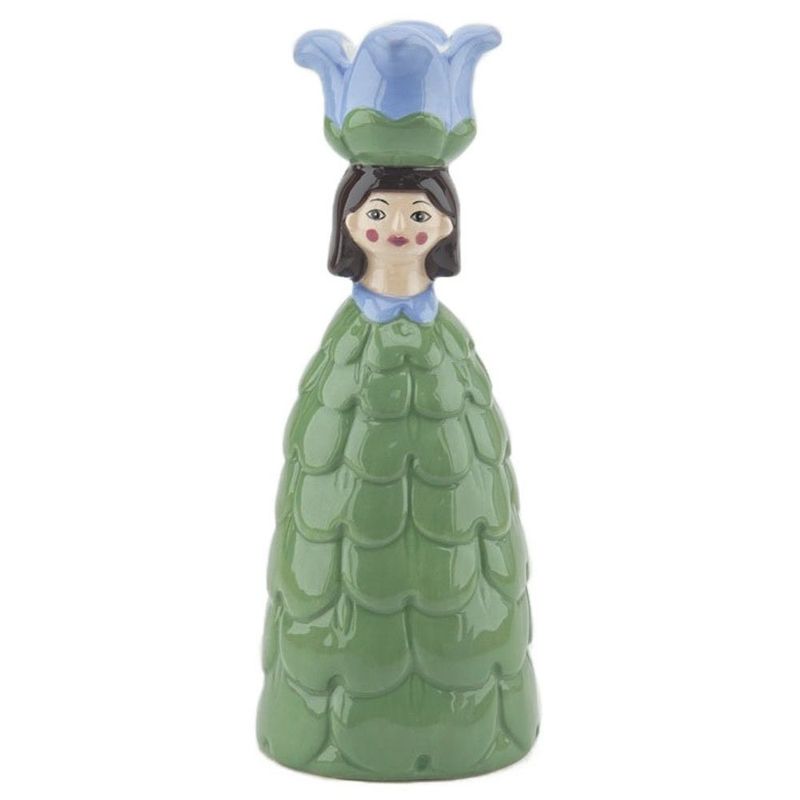 Kandelaar bloemenmeisje Groen