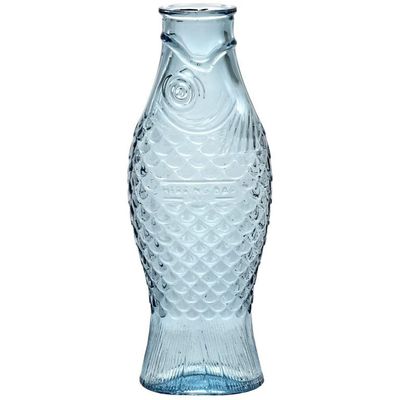 Serax waterkaraf vis blauw