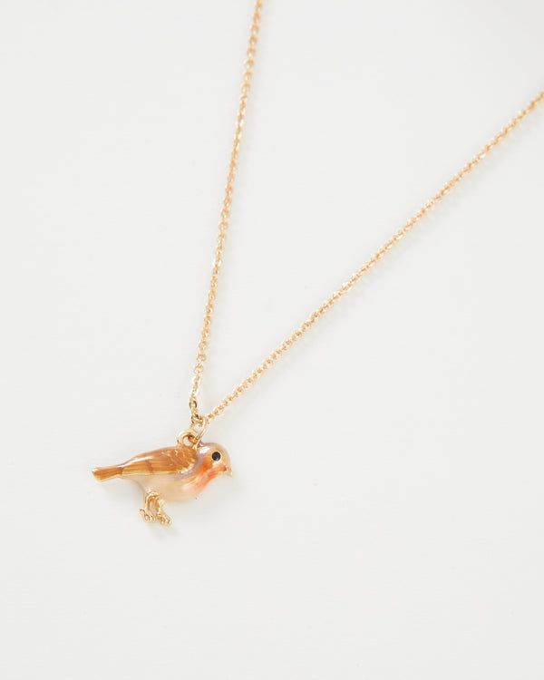 Fable ketting met roodborstje