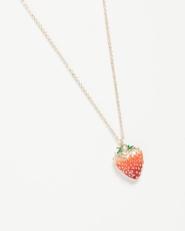 Fable ketting aardbei