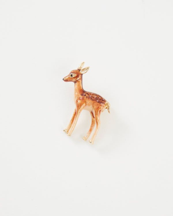 Fable broche Hert