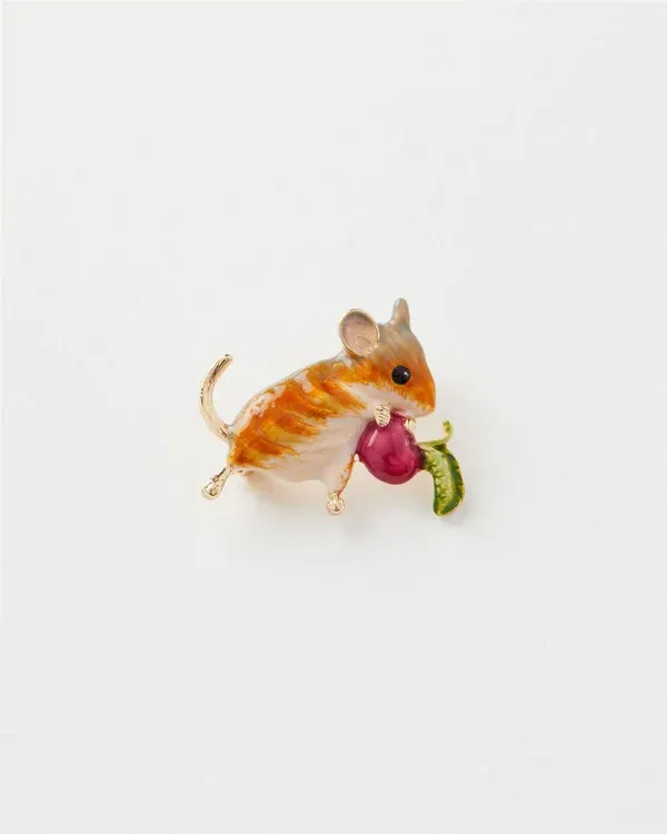Fable broche Woelmuis