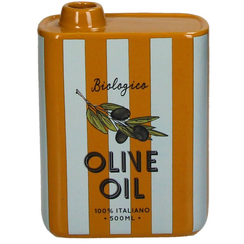 Vaas olijfolie strepen
