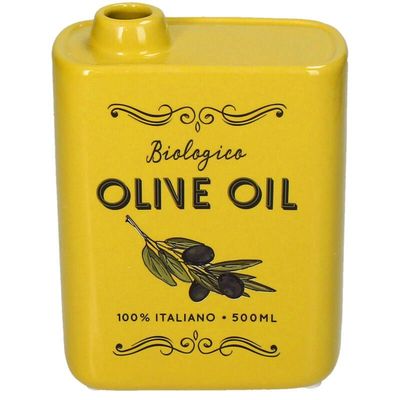 Vaas olijfolie geel