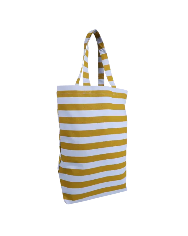 Tas stripes blauw groen