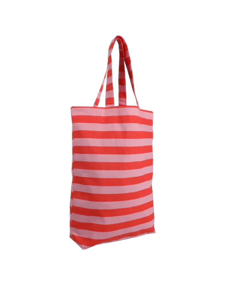 Tas stripes roze rood