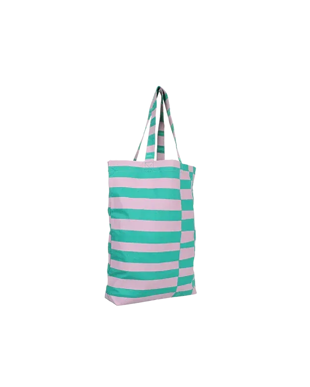 Tas bloc groen roze