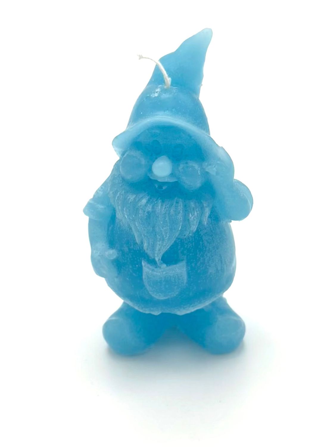 Kabouter kaars turquoise