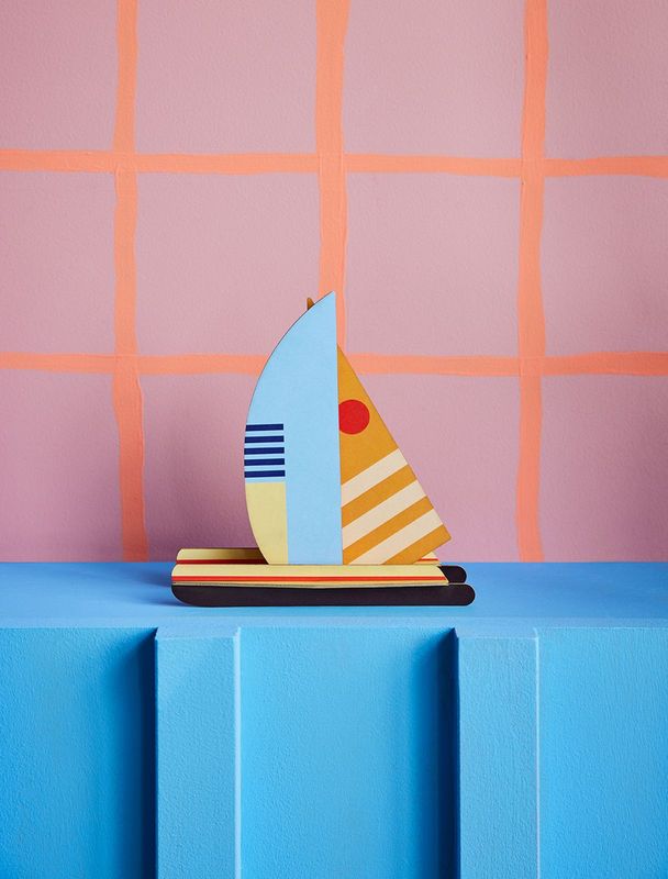 Halfmoon catamaran