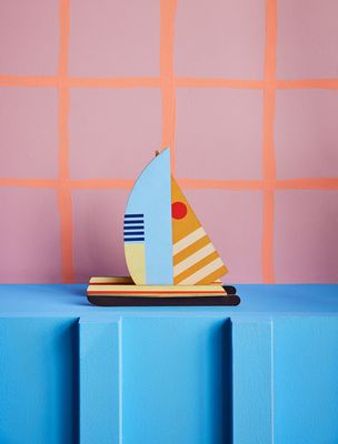 Halfmoon catamaran