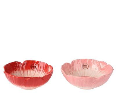 Schaaltje 'Poppy' rood