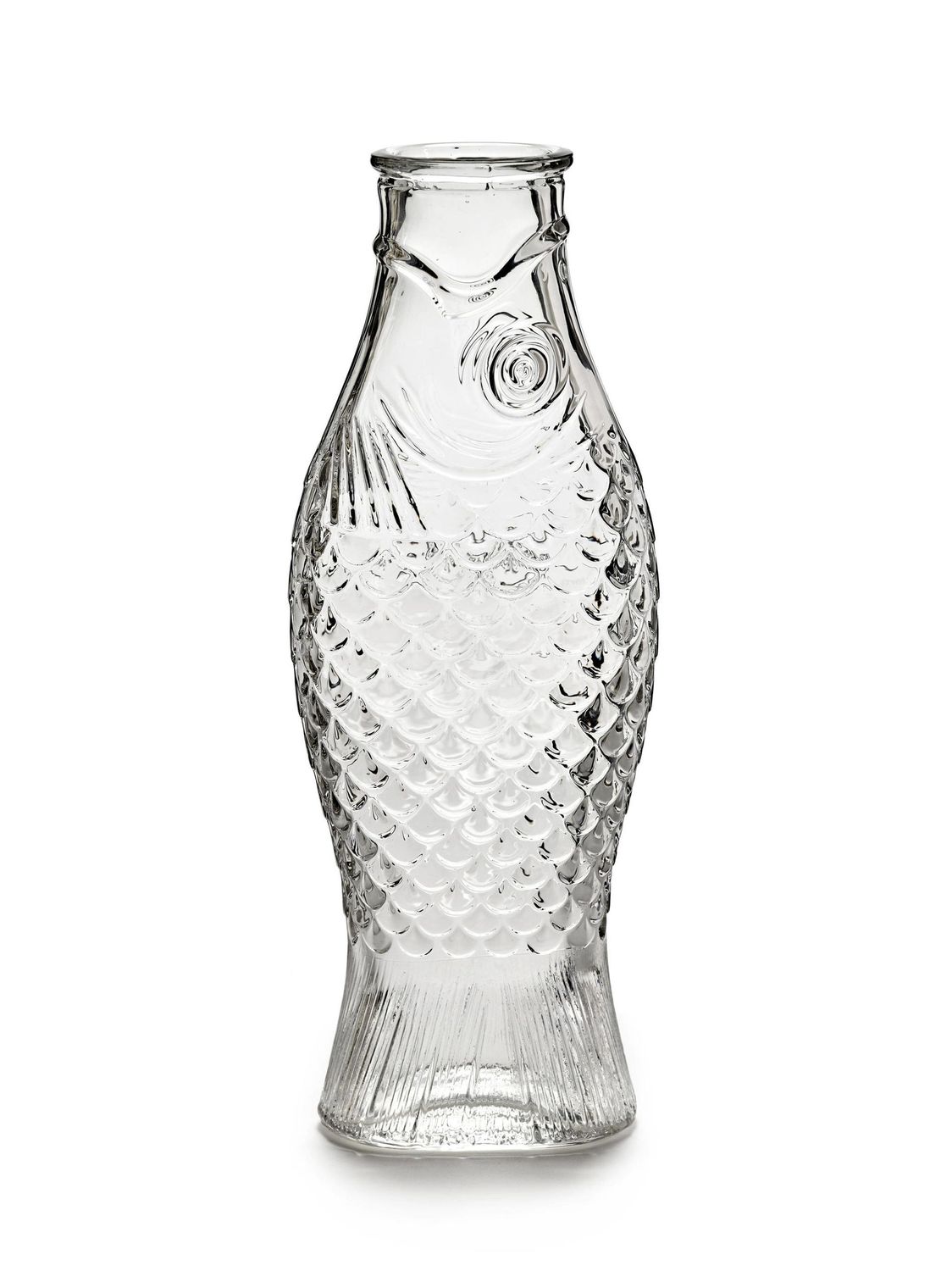 Serax waterkaraf vis transparant