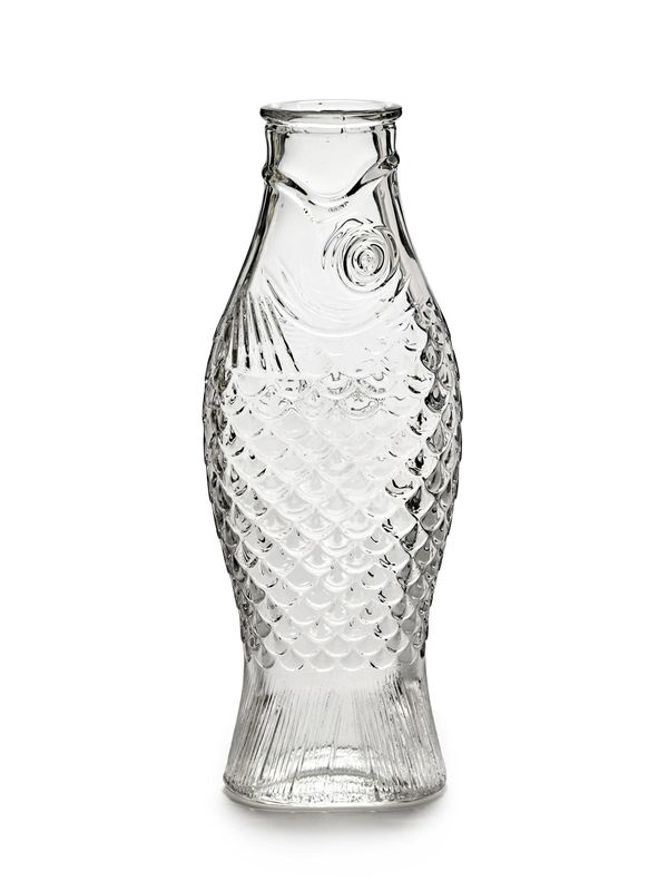 Serax waterkaraf vis transparant