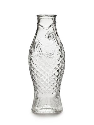 Serax waterkaraf vis transparant