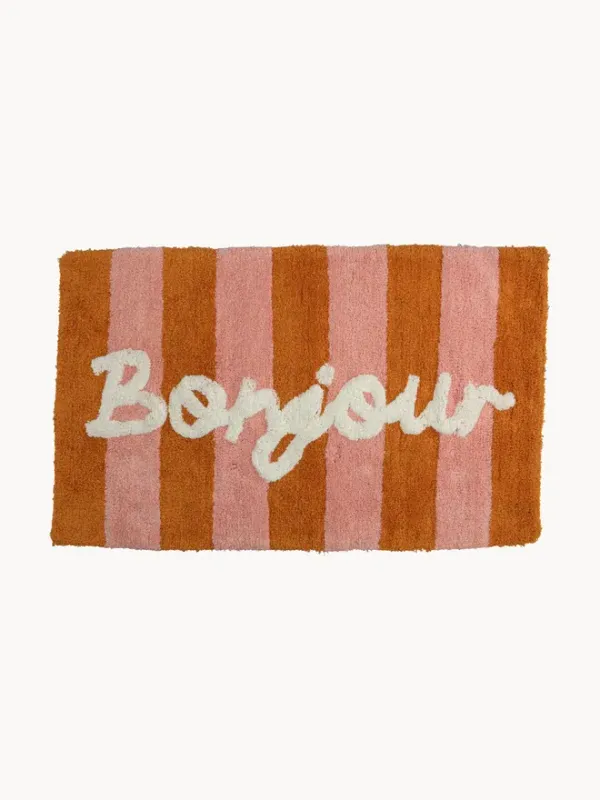 Badmat 'Bonjour'