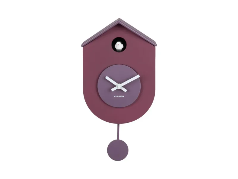 Karlsson Modern Cuckoo klok, Paars