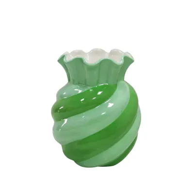 Vaas swirl groen