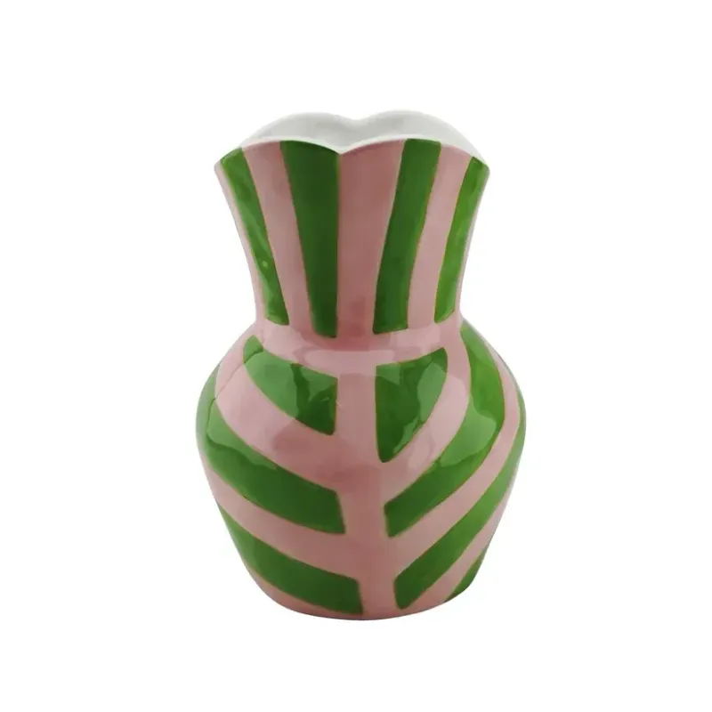 Vaas stripe roze goen