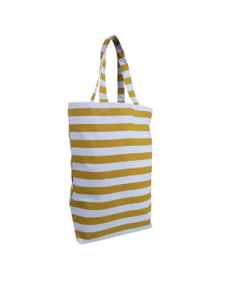 Tas stripes blauw groen