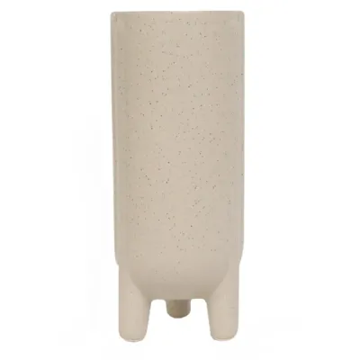 Vaas op pootjes zand groot