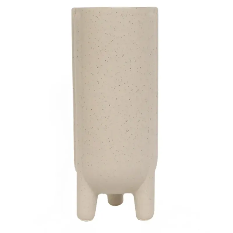 Vaas op pootjes zand groot