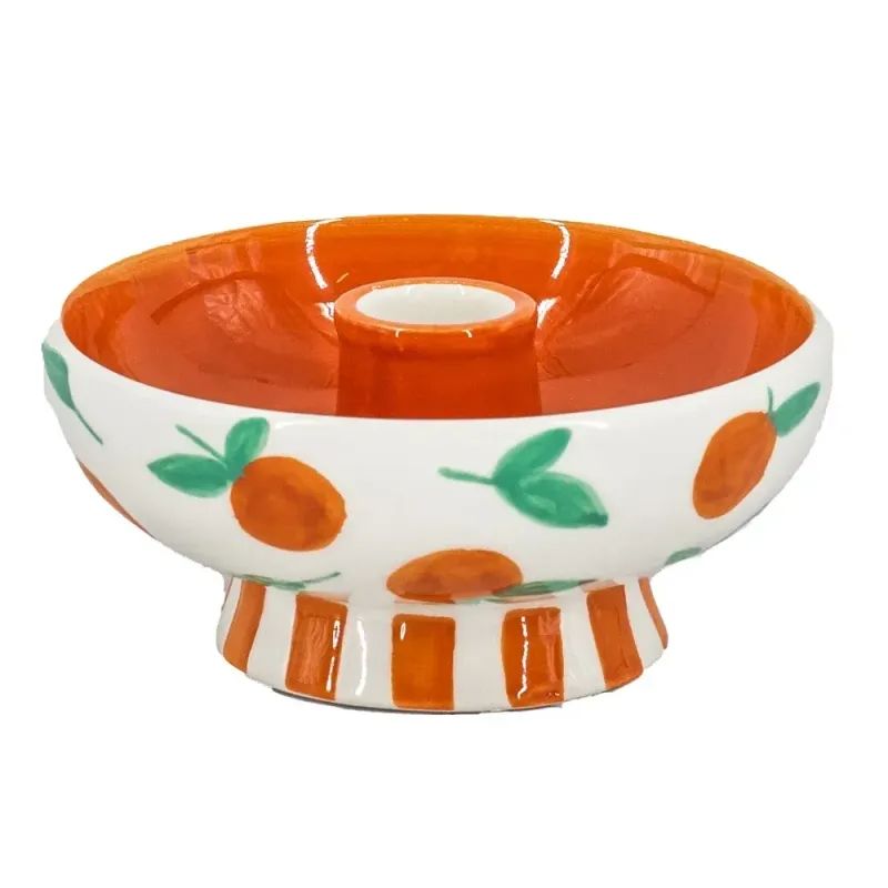 Kandelaar met sinaasappels