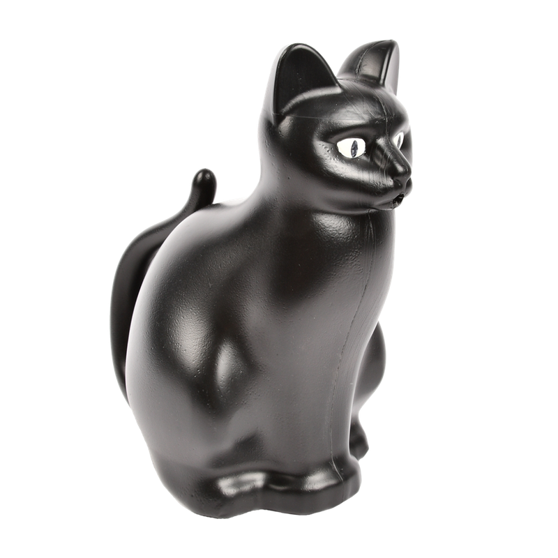 Gieter zwarte kat groot