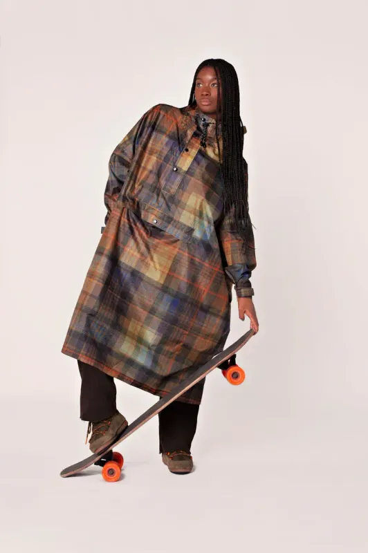 Rainkiss regenponcho Tartan