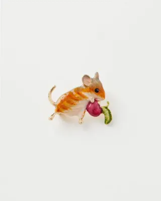 Fable broche Woelmuis