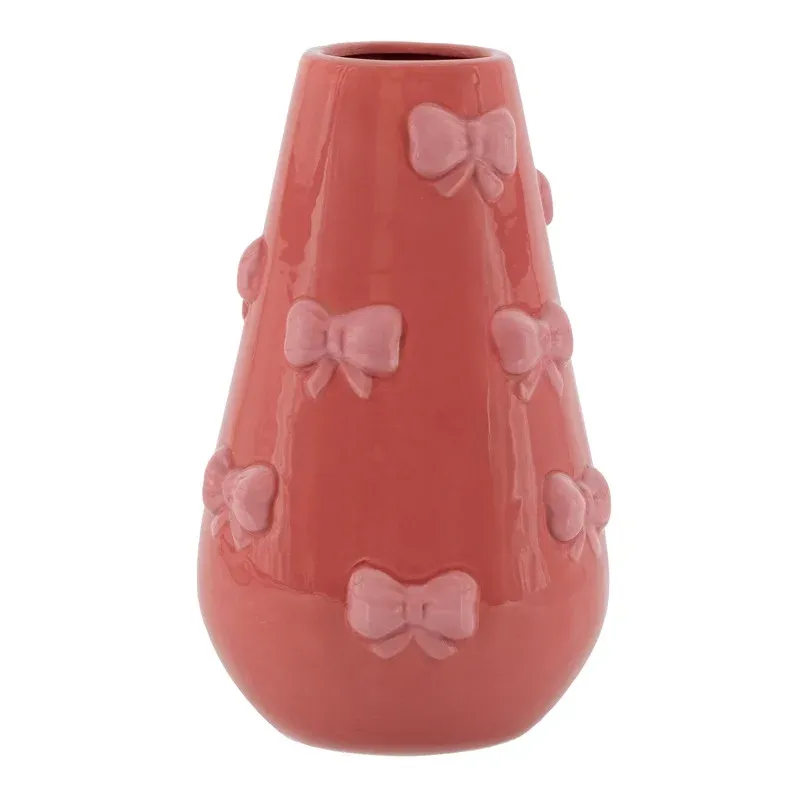 Aardewerk vaas strik