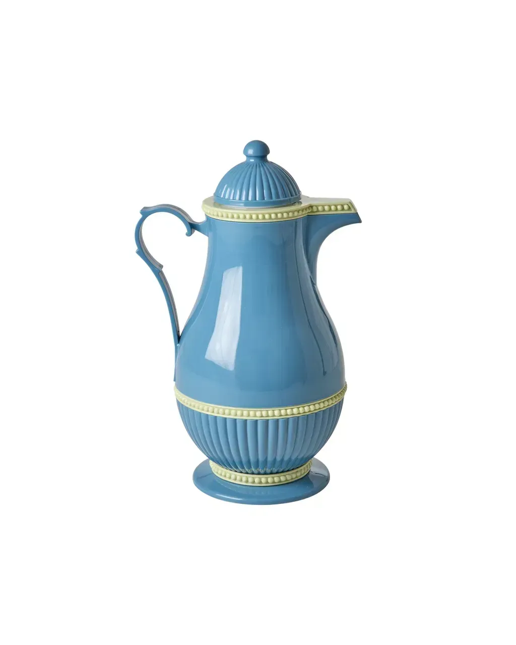 Rice thermoskan vintage-look blauw