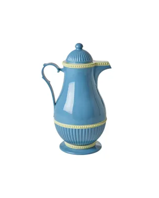 Rice thermoskan vintage-look blauw