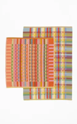 Theedoek en Handdoek set 115 Theedoek en Handdoek set 115