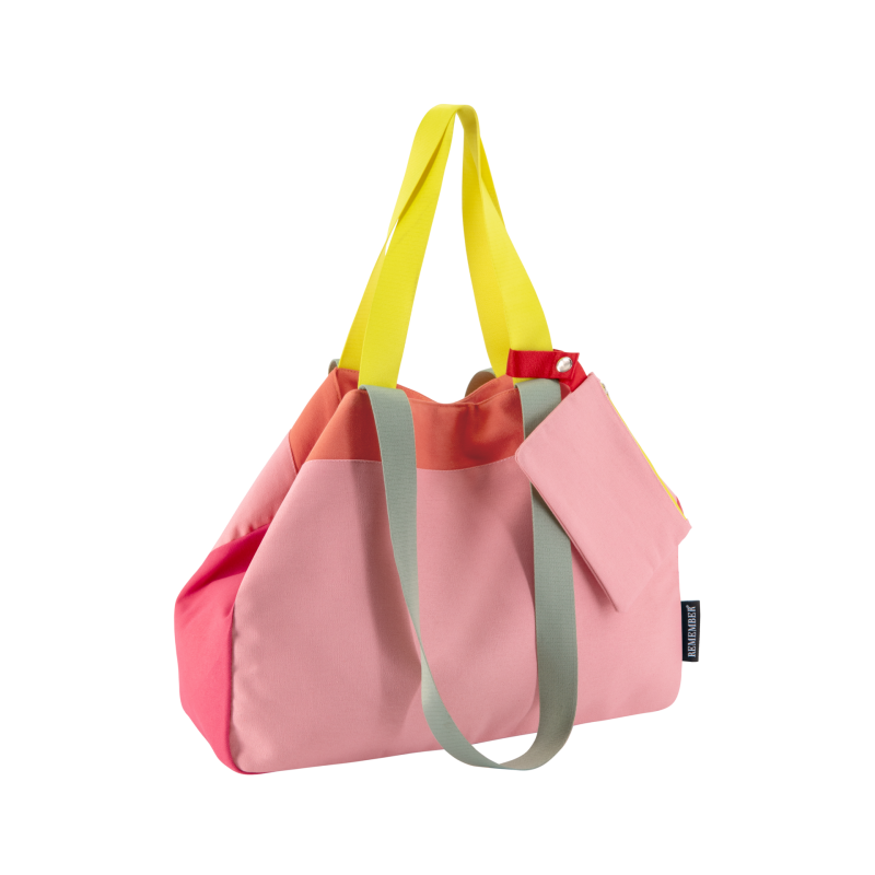 Canvas draagtas roze