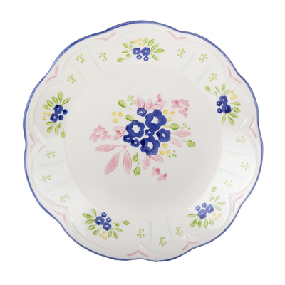Kitsch Kitchen diner bord blauw