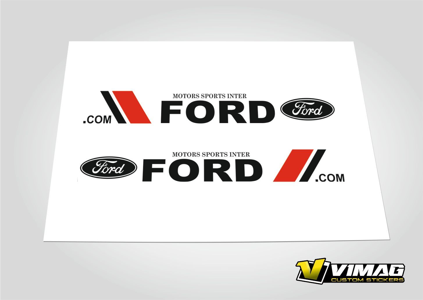 Pegatinas Ford Motorsport 42cm