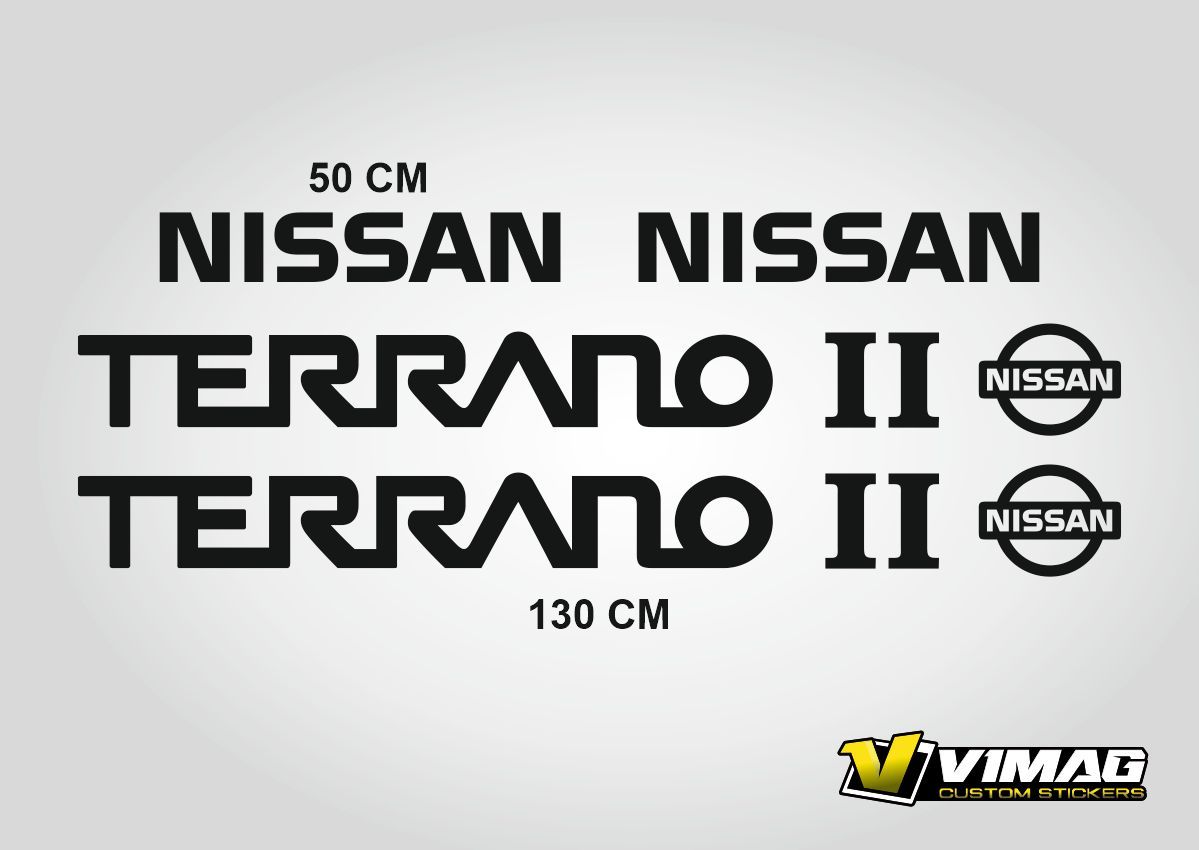 Pegatinas para Nissan Terrano