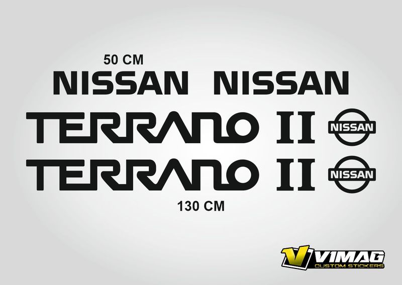 Pegatinas para Nissan Terrano