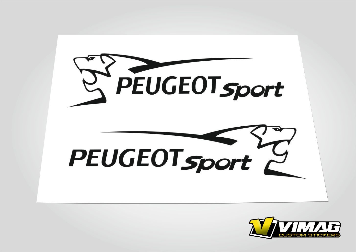 Pegatinas Peugeot Sport 30 cm