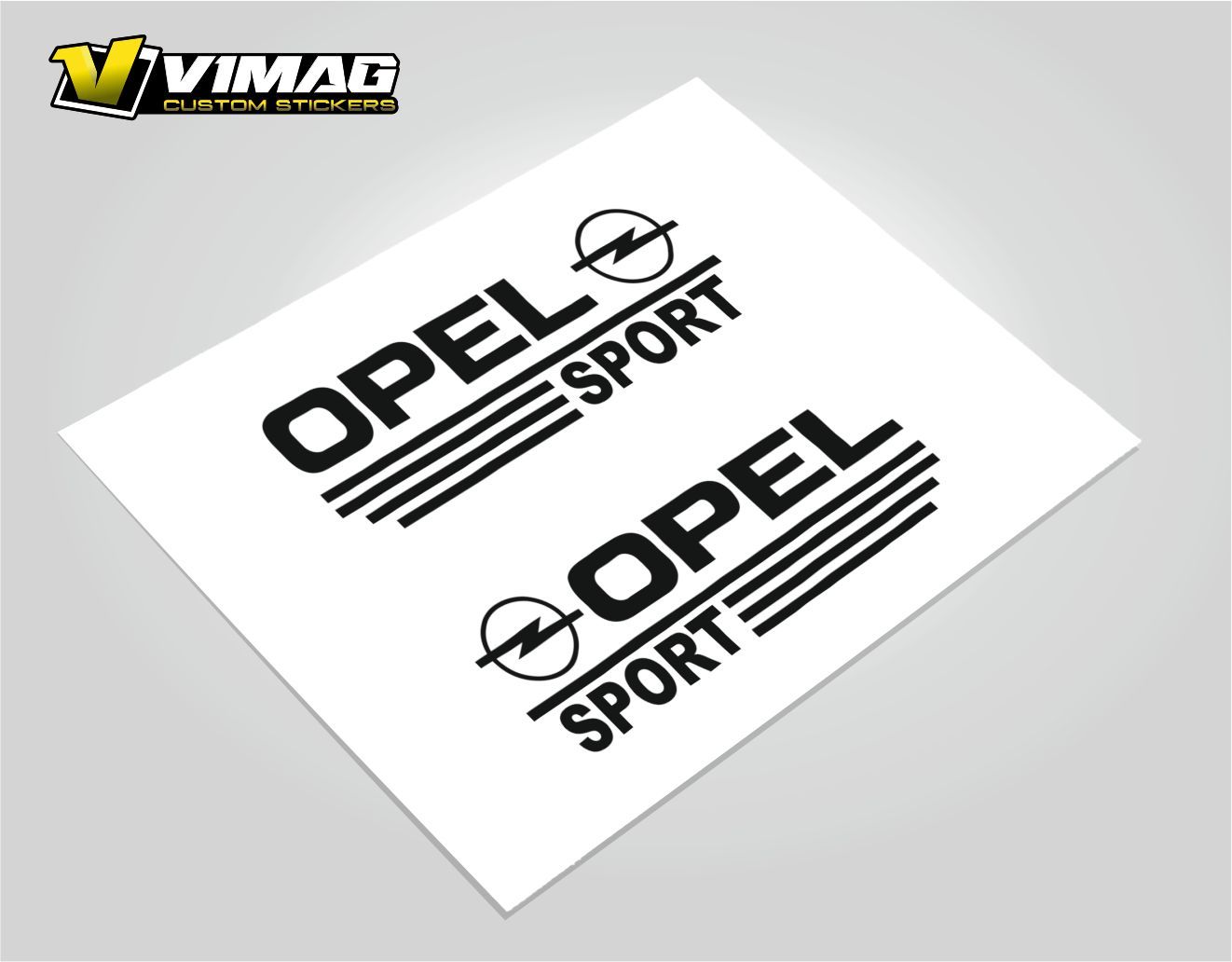 Pegatinas Opel Sport 40cm