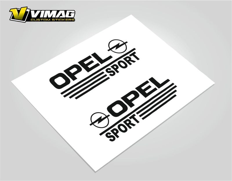 Pegatinas Opel Sport 40cm