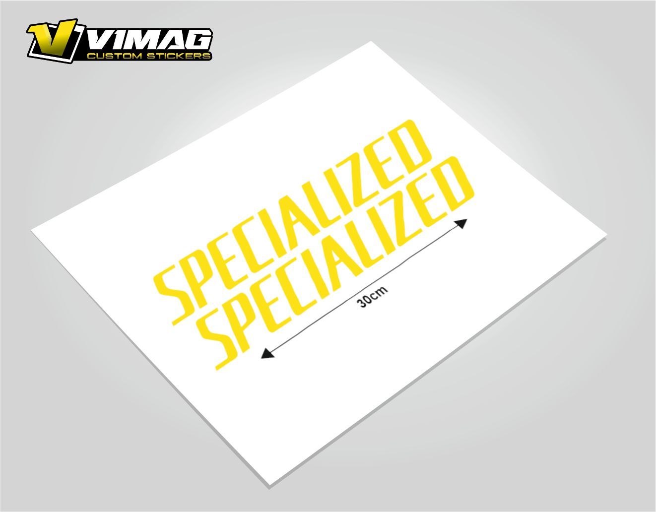 Pegatinas compatibles con cuadro bici Specialized mod-1