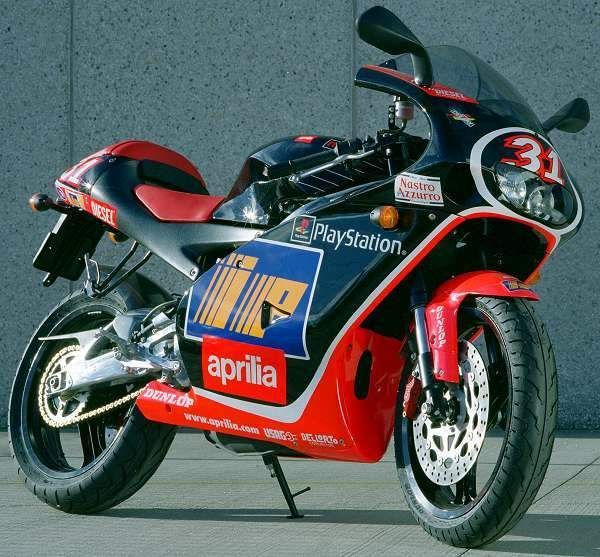 Kit De Pegatinas Compatibles Con Moto Aprilia RS 125 HARADA REPLICA 1999