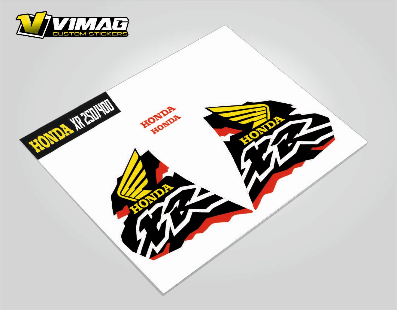 Pegatinas compatibles con moto Honda XR 400r 1998 Pegatinas compatibles con moto Honda XR 400r 1998