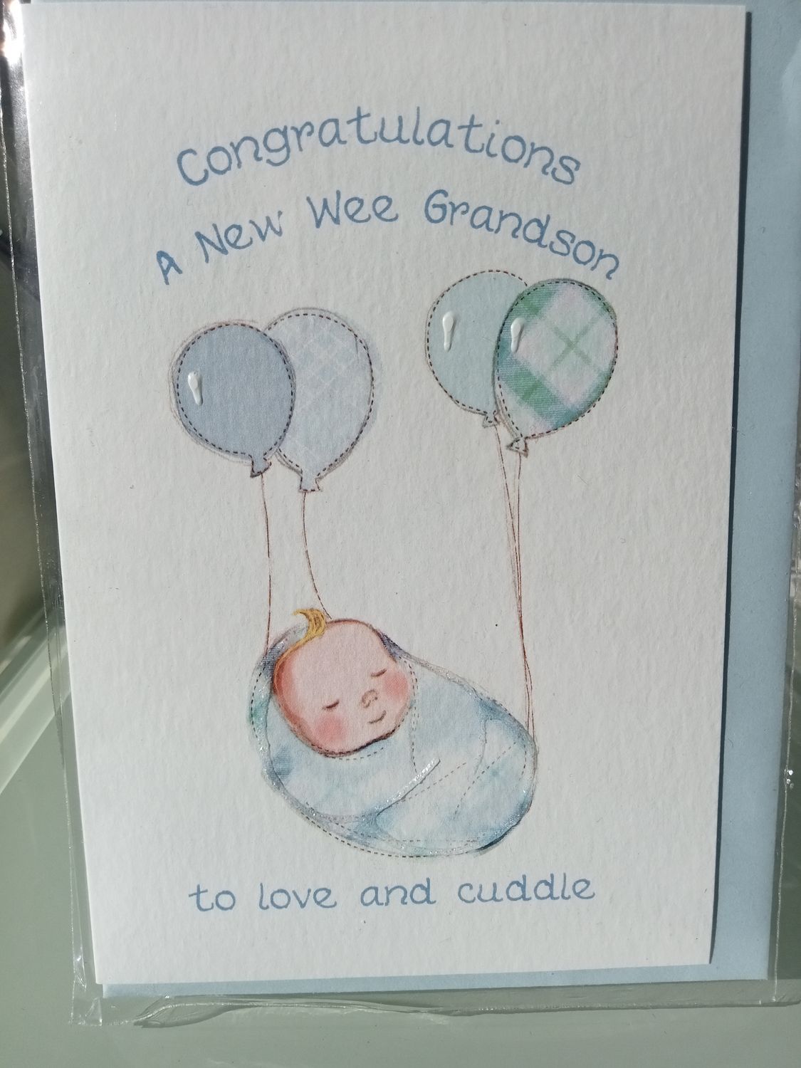 A New Wee Grandson to love and cuddle