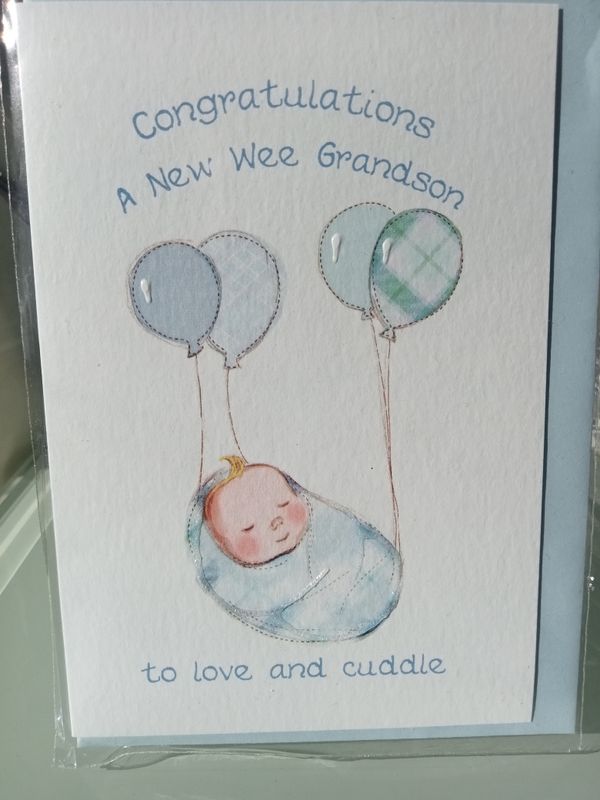 A New Wee Grandson to love and cuddle