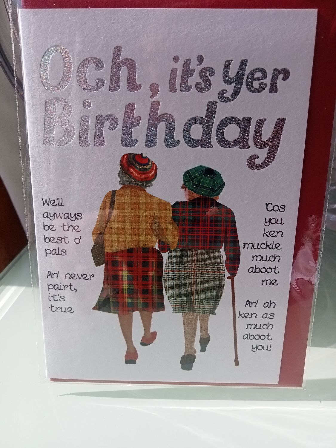 Birthday Auld Pals Card