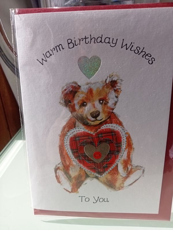 Warm Birthday Wishes Teddy